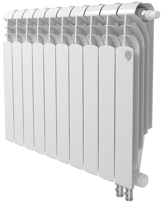 Биметаллический радиатор Royal Thermo Vittoria Super 500 VDR - 9 секц.
