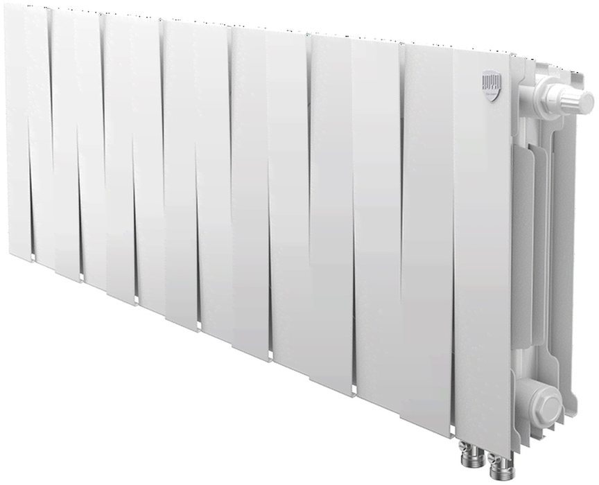 Биметаллический радиатор Royal Thermo PianoForte 300 /Bianco Traffico - 14 секц. VDR