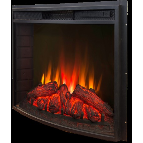 Электрокамин Real-Flame Attica 25,5/26 WT-F612 с очагом Evrika 25,5 LED