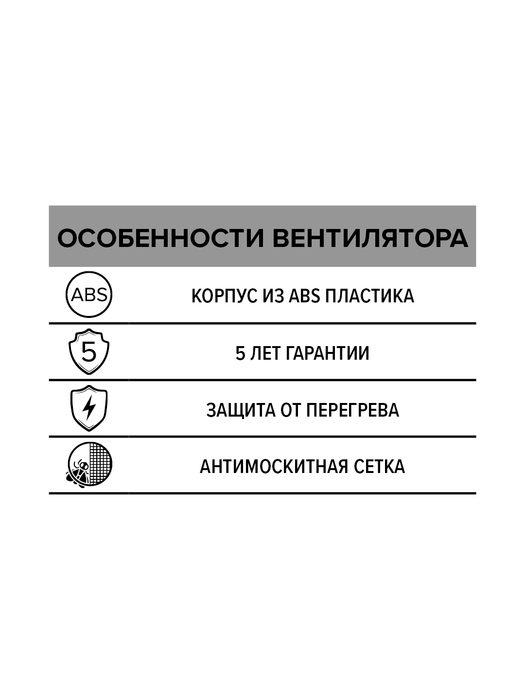 Вытяжка для ванной диаметр 100 мм ERA E 100 S