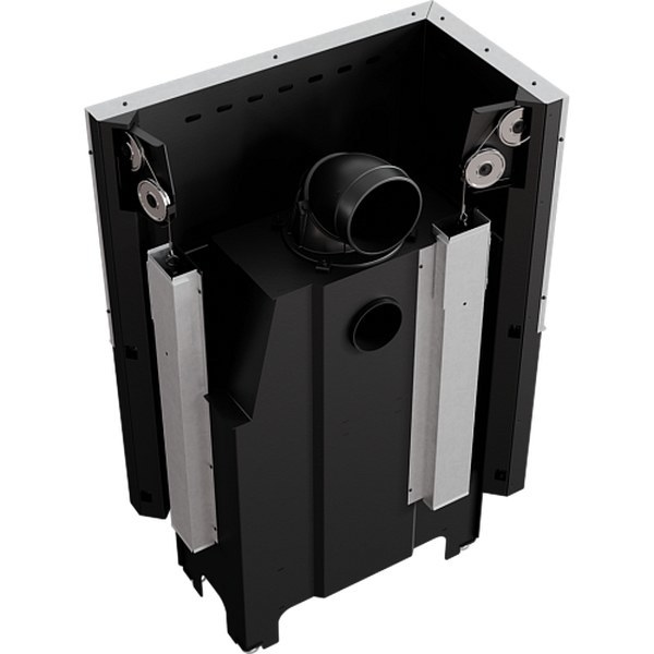 Угловая правая дровяная топка Kratki VNP/810/410