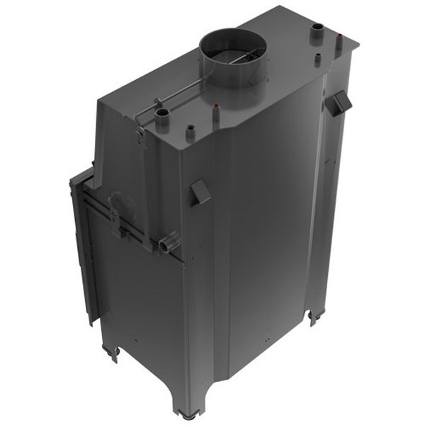 Фронтальная дровяная топка Kratki AQUARIO/Z/14/PW/W
