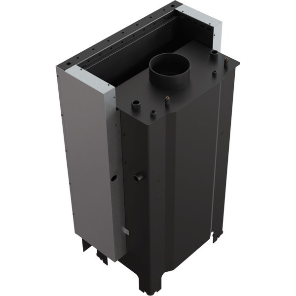 Фронтальная дровяная топка Kratki MBM/PW/10/G/W(гильотина)