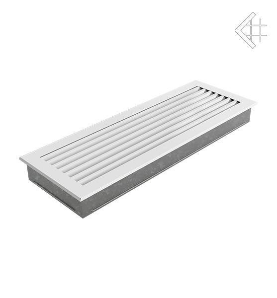 Вентиляционная решетка для камина Kratki 17x49 FRESH белая 49B/FRESH