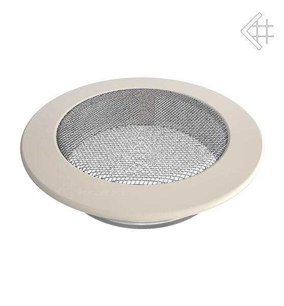 Вентиляционная решетка для камина Kratki КРУГЛАЯ бежевая д.150 FI/150K