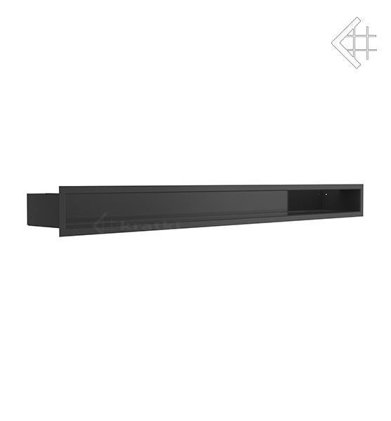 Вентиляционная решетка для камина Kratki Люфт черная 9x100 LUFT9/100/45S/C