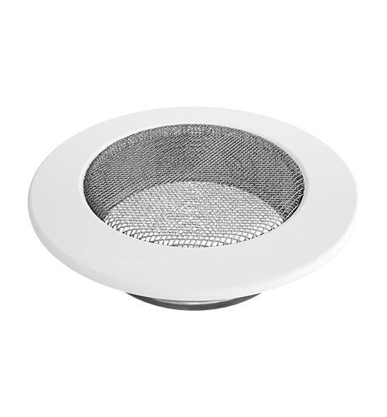 Вентиляционная решетка для камина Kratki КРУГЛАЯ белая д.125 FI/125B