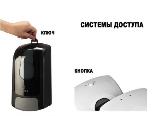 Диспенсер картриджный BINELE mBase для спрей-жидкости (черный)