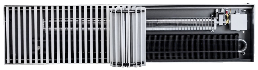 Внутрипольный конвектор КЗТО Бриз В 24V 380x120x4800
