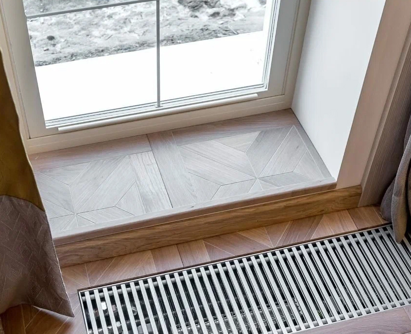 Внутрипольный конвектор КЗТО Бриз В 24V 260x120x3300