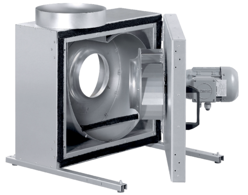 Вентилятор дымоудаления диаметром 200 мм Systemair KBR/F 280D2-4 smoke extr. F400