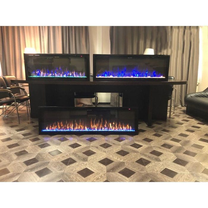 Линейный электрокамин Real-Flame Saphir 42