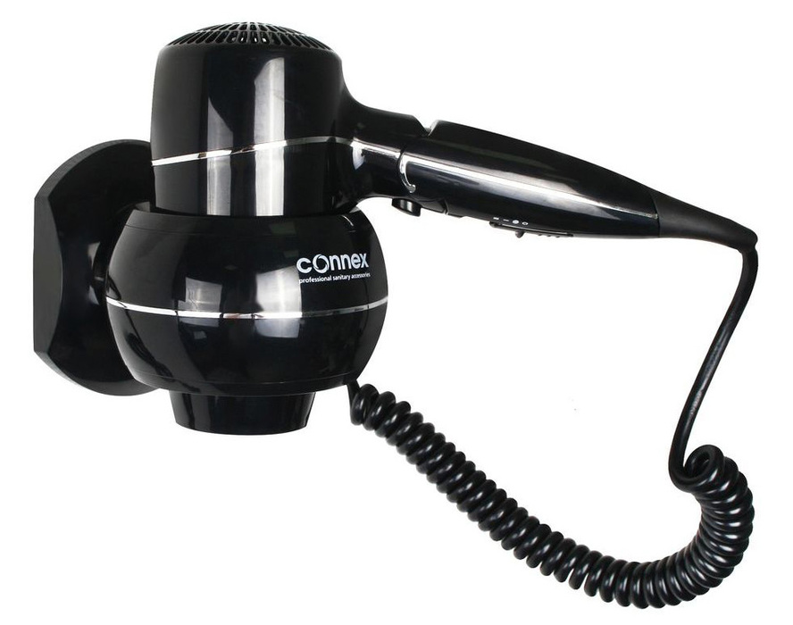 Фен настенный CONNEX WT-2000S1 CHROME LINIE