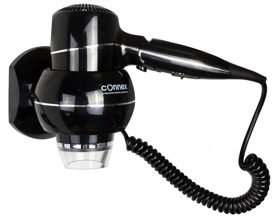 Фен настенный CONNEX WT-2000S3 CHROME LINIE