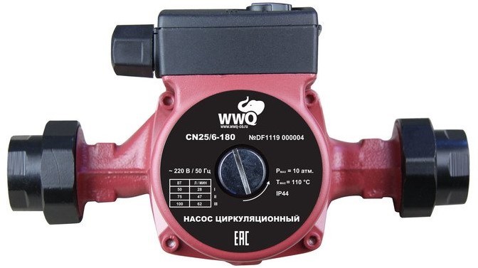 Циркуляционный насос WWQ CN25/6-180