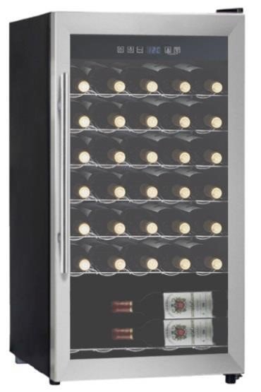 Отдельностоящий винный шкаф 22-50 бутылок LaSommeliere LS34A