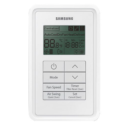Проводной пульт индивидуального управления, групповое управление до 16 ERV Samsung MWR-VH12N