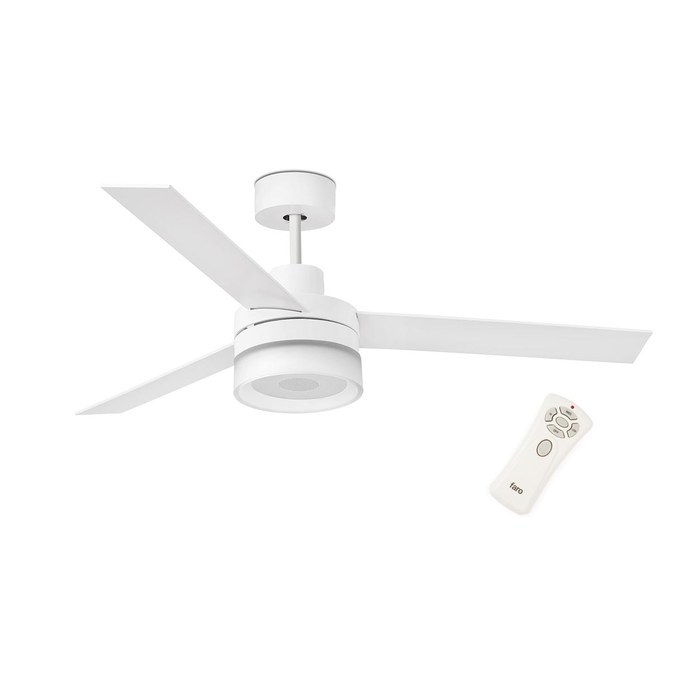 Потолочный вентилятор Faro Barcelona ICE WHITE BLUETOOTH (33460)