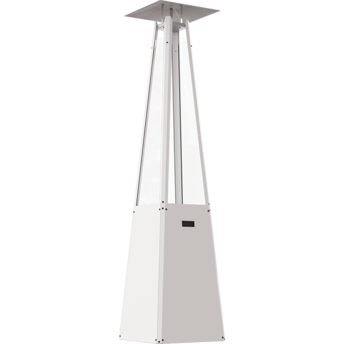 Газовый уличный обогреватель мощностью 11-12 кВт Kratki UMBRELLA/B/G31/37MBAR/S/ZE - белый