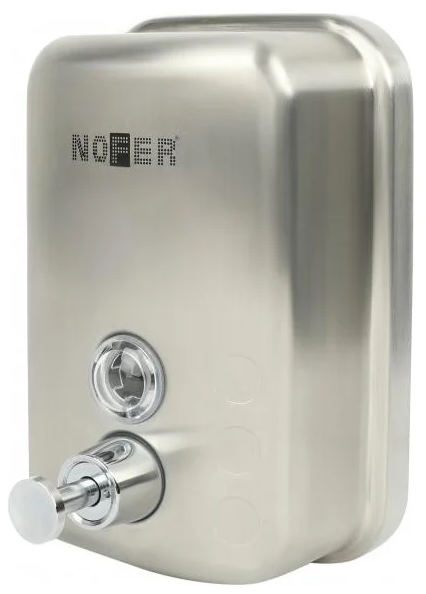 Для мыла Nofer INOX матовый 600 мл. (03001.06.S)