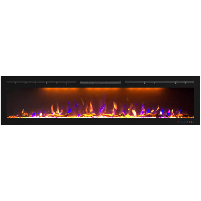 Линейный электрокамин Royal Flame Crystal 72 RF