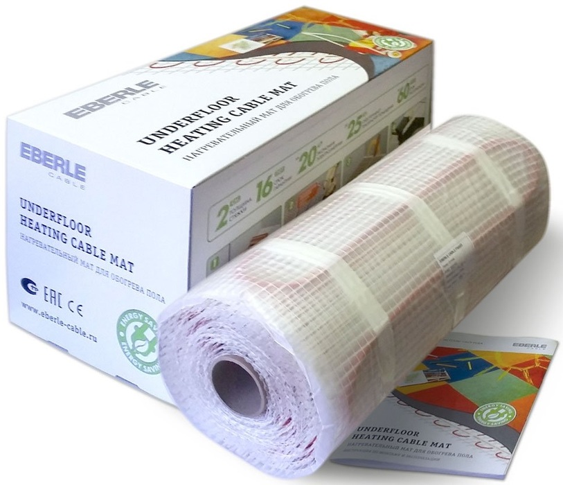 Нагревательный мат 12 м2 Eberle Сable D-mat 150/12.0 - 1800