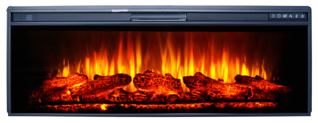 Линейный электрокамин InterFlame Елизавета с очагом FreeSpace 50 LED FX QZ