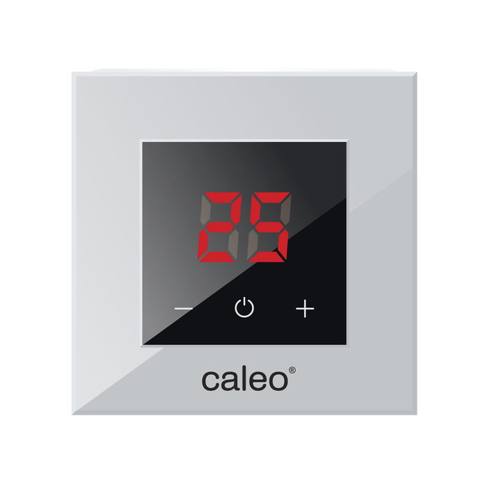 Терморегулятор с датчиком температуры Caleo Nova (серебристый)