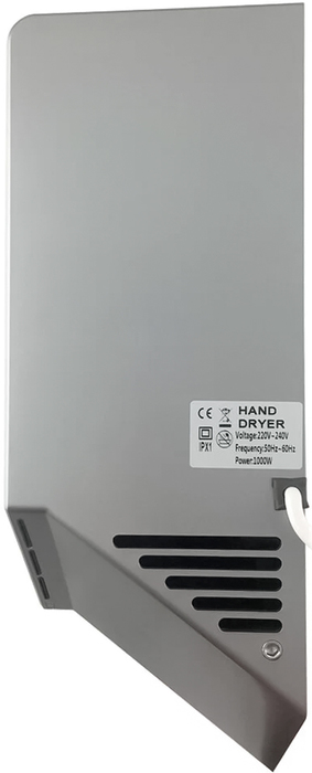 Пластиковая сушилка для рук CONNEX HD-150 V AIR SILVER