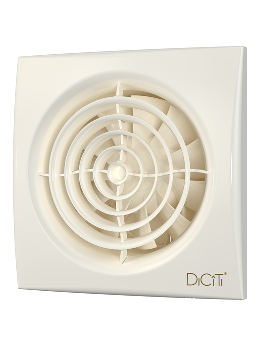Вытяжка для ванной диаметр 125 мм DiCiTi AURA 5C Ivory