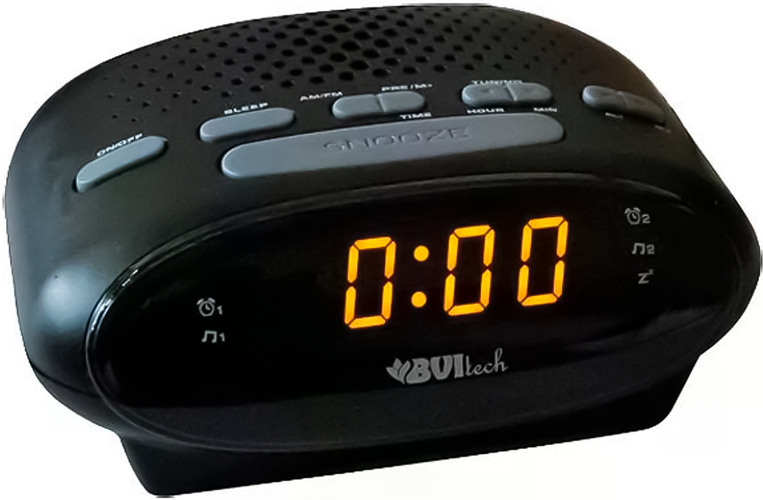 Цифровой сетевой радиобудильник BVItech BV-36YKR