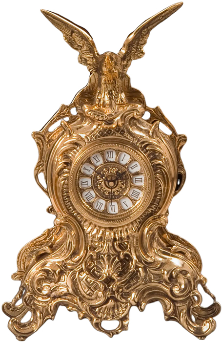 Проекционные часы Virtus TABLE CLOCK D.JUAN LRG EAGLE BRONZE