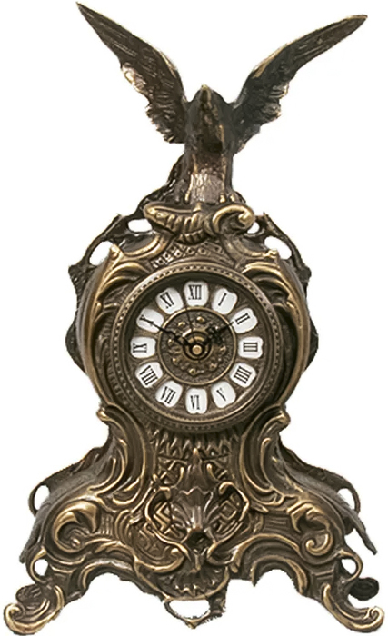 Проекционные часы Virtus TABLE CLOCK D.JUAN SM. EAGLE ANTIQUE BRONZE