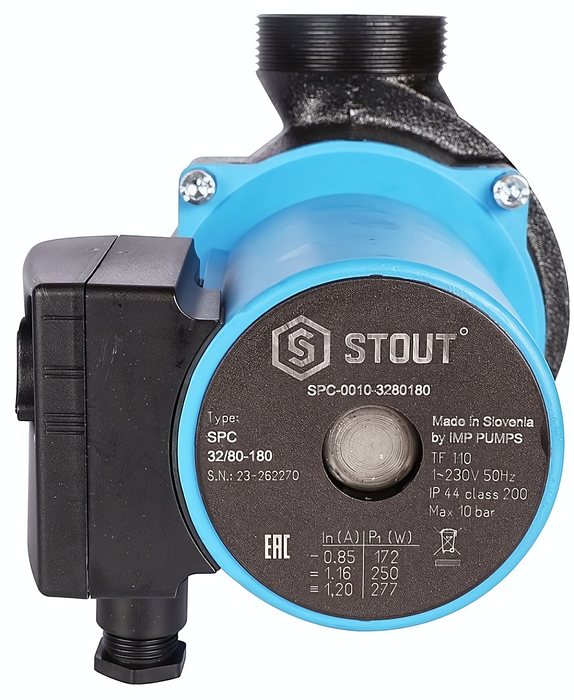 Циркуляционный насос STOUT 32/80-180 (SPC-0010-3280180)