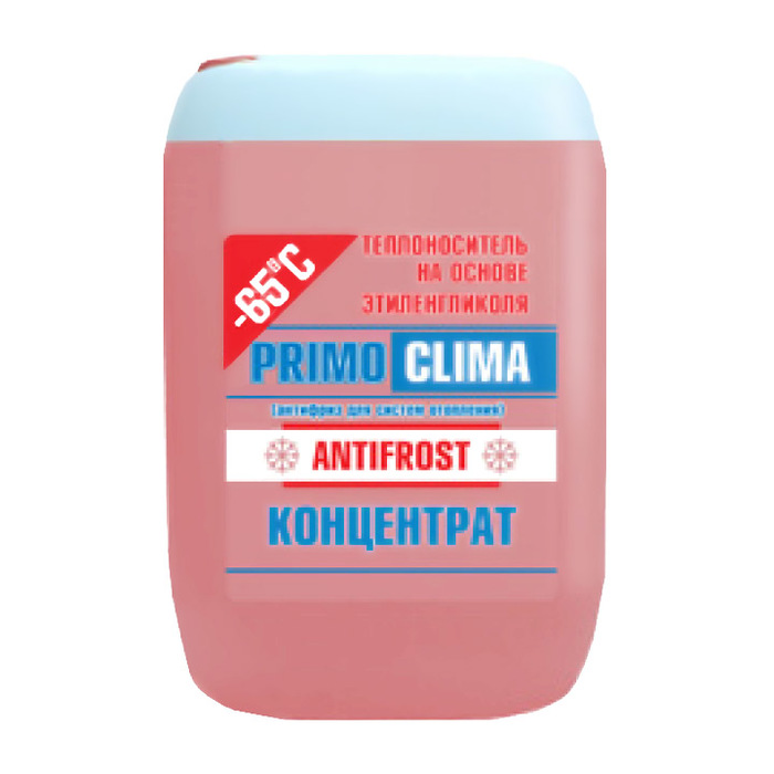 Теплоноситель Primoclima Antifrost Теплоноситель концентрат (Этиленгликоль) -65C 20 кг