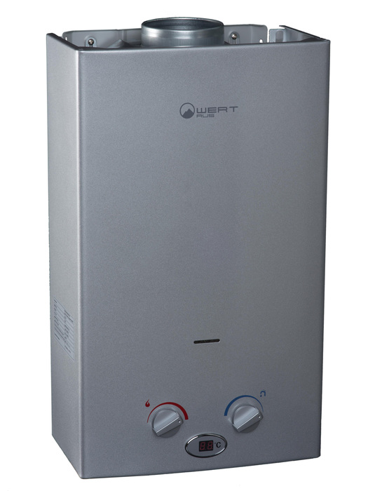 Газовый проточный водонагреватель WERTRUS 10LC SILVER (Wert Rus)