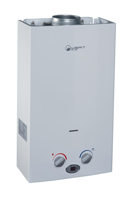 Газовый проточный водонагреватель WERTRUS 10LC WHITE (Wert Rus)