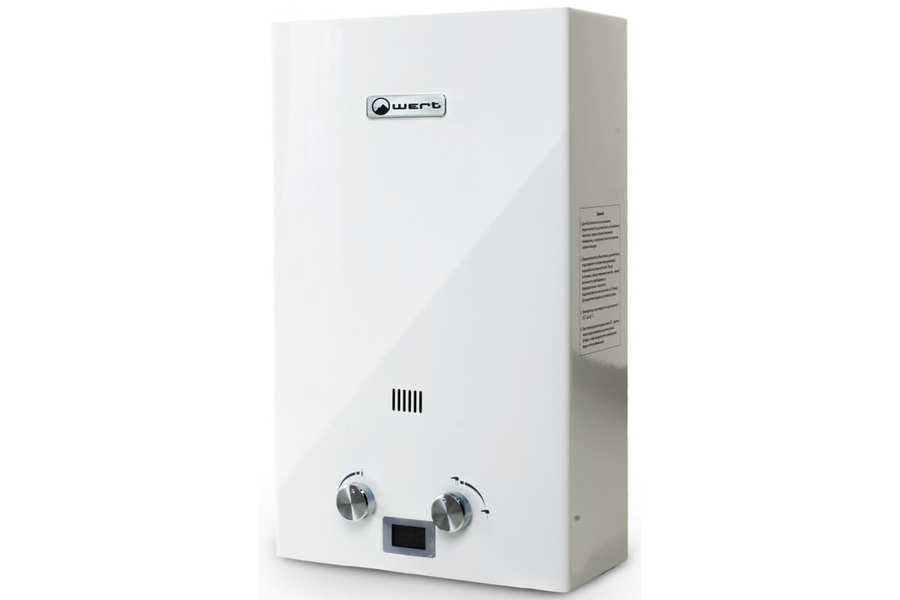 Газовый проточный водонагреватель WERTRUS 10E WHITE (Wert Rus)