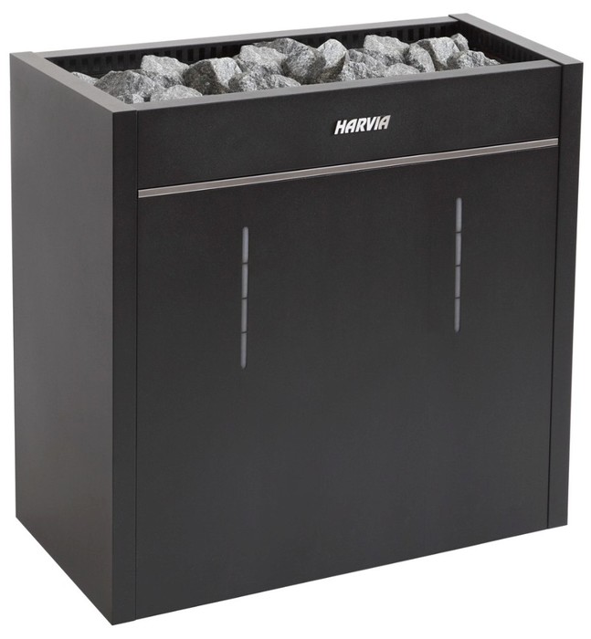 Электрическая печь 15 кВт HARVIA Virta Pro Combi HL135SA Black 13.5 кВт (без пульта)