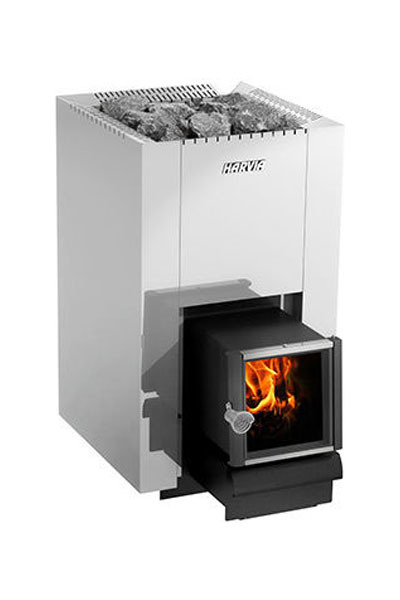 Дровяная печь 25 кВт HARVIA 22 SL Steel