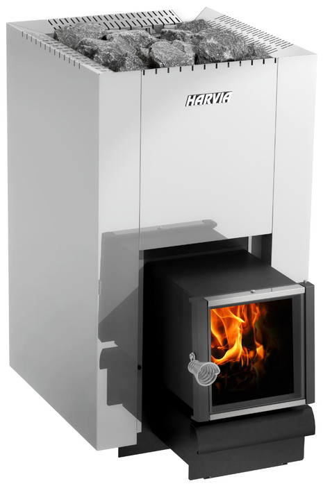 Дровяная печь 15 кВт HARVIA 16 SL Steel