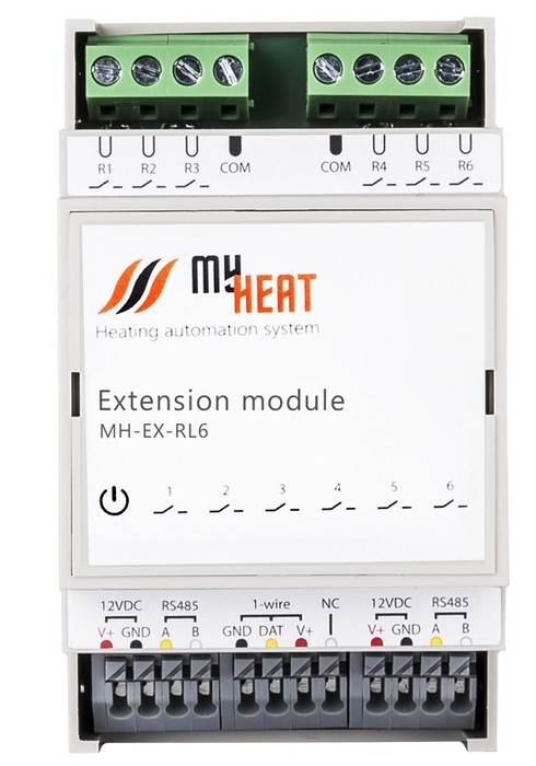 Релейный блок расширения MY HEAT RL6 (6291)