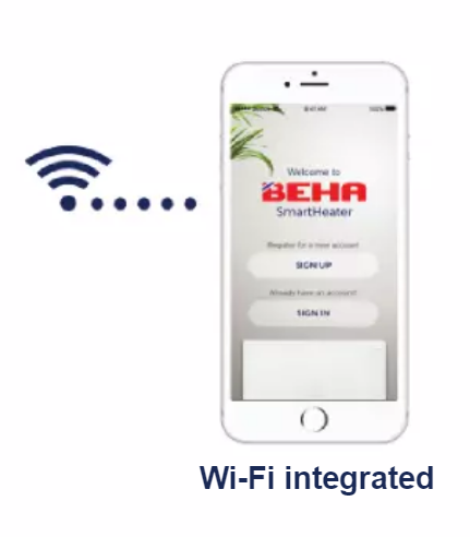 Конвектор электрический Beha PV 10 Wi-Fi