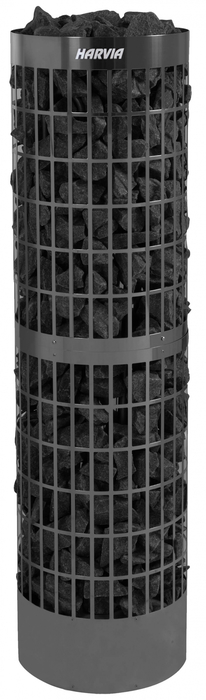 Электрическая печь 11 кВт HARVIA Cilindro PC100E/135E Black Steel