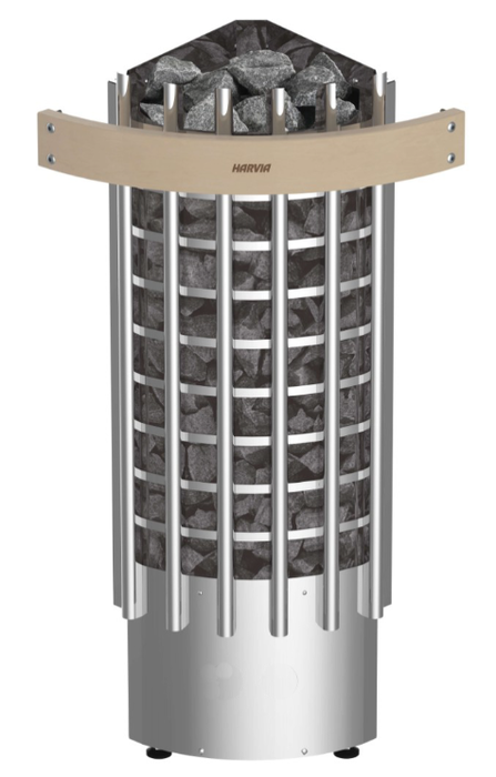 Электрическая печь 7 кВт HARVIA Glow Corner TRC70E без пульта