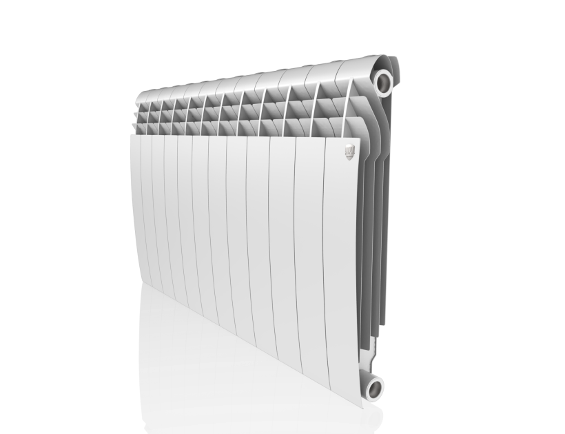 Биметаллический радиатор Royal Thermo BiLiner 500 Bianco Traffico 12 секц.