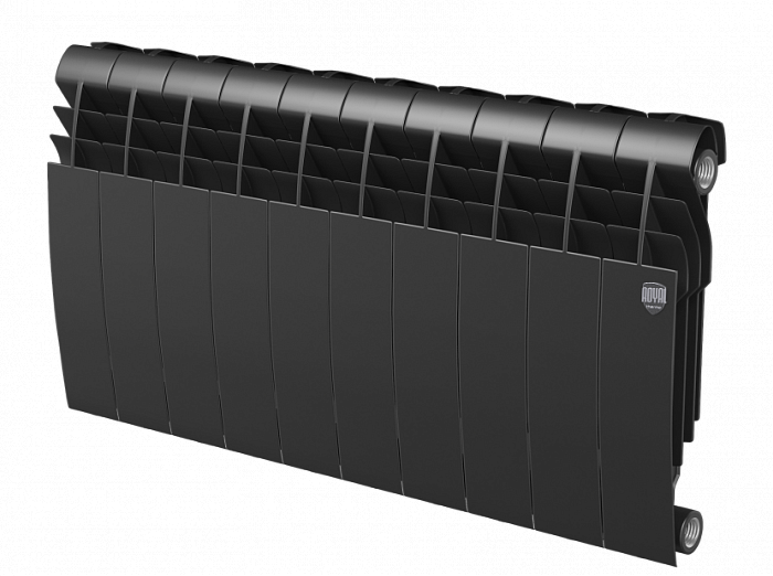 Биметаллический радиатор Royal Thermo Biliner 350 Noire Sable 10 секц.