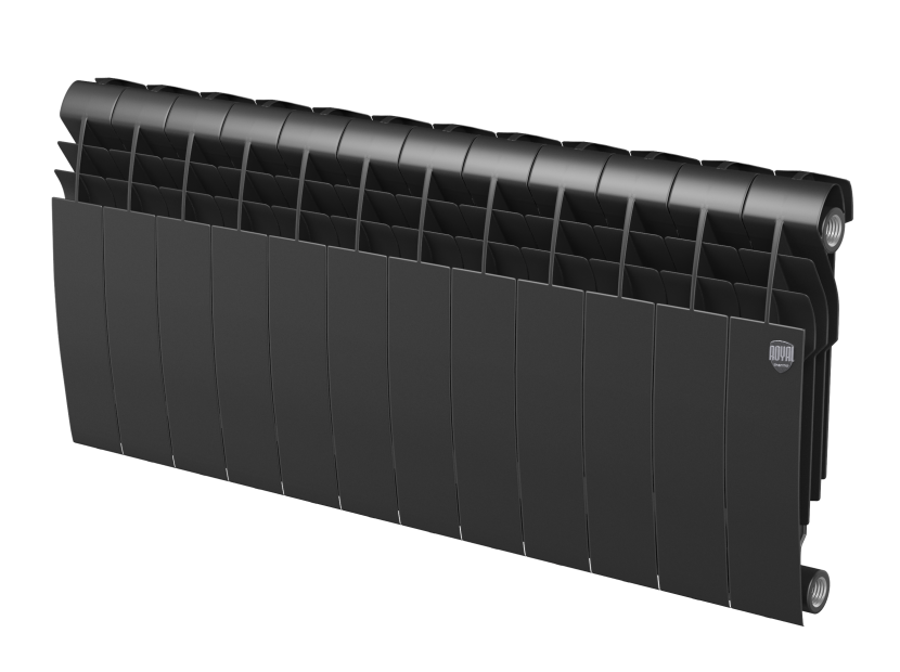 Биметаллический радиатор Royal Thermo Biliner 350 Noire Sable 12 секц.