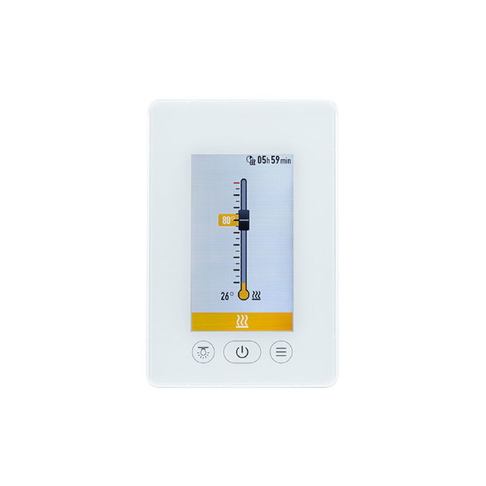 Пульт управления FASEL Touchline 5400 DESIGN TOUCH (управление температурой/влажностью/инфра, Белый)