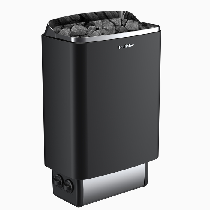 Электрическая печь SENTIOTEC 100 series, black, 9 кВт